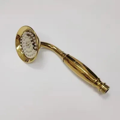 Bathroom Accessories Rose Gold Hand Shower Head High Pressure  Antique Water Output Antique Hand Shower Nozzle Water