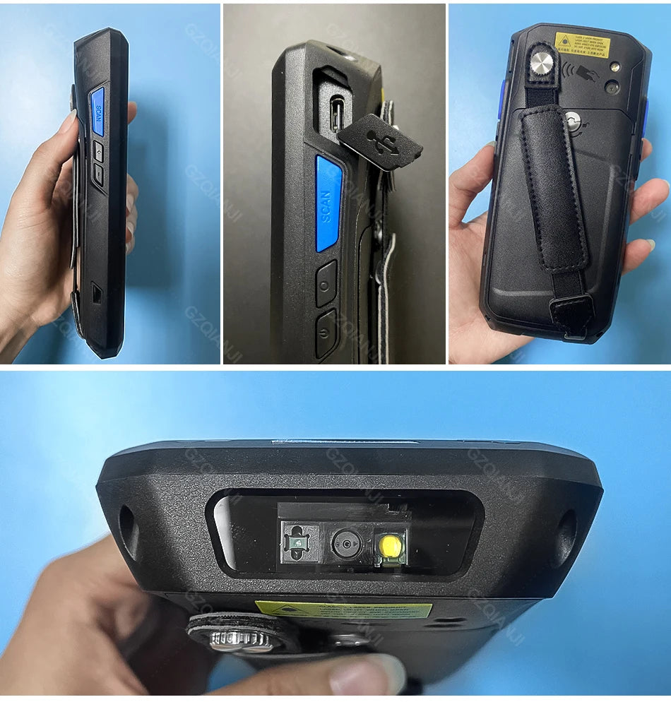 Android 13 PDA Rugged Handheld Terminal PDA Data Collector Honeywell 1D 2D QR Barcode Scanner Inventory Wireless 4G GPS POS PDA