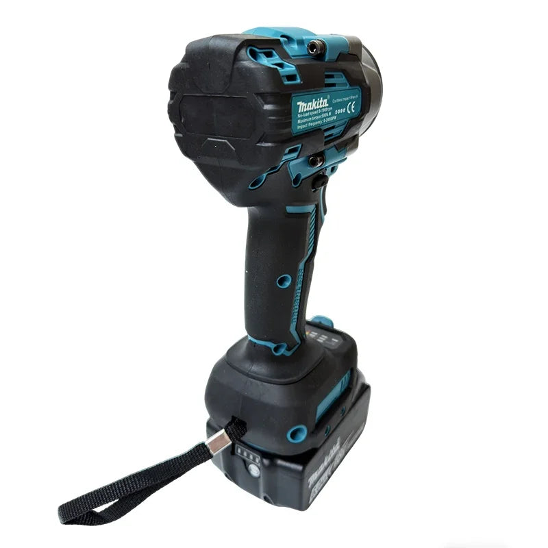 Makita 500Nm Impact Wrench Brushless Cordless 18V High Torque Electric Tool for Steel Construction & Large Equipment Repair