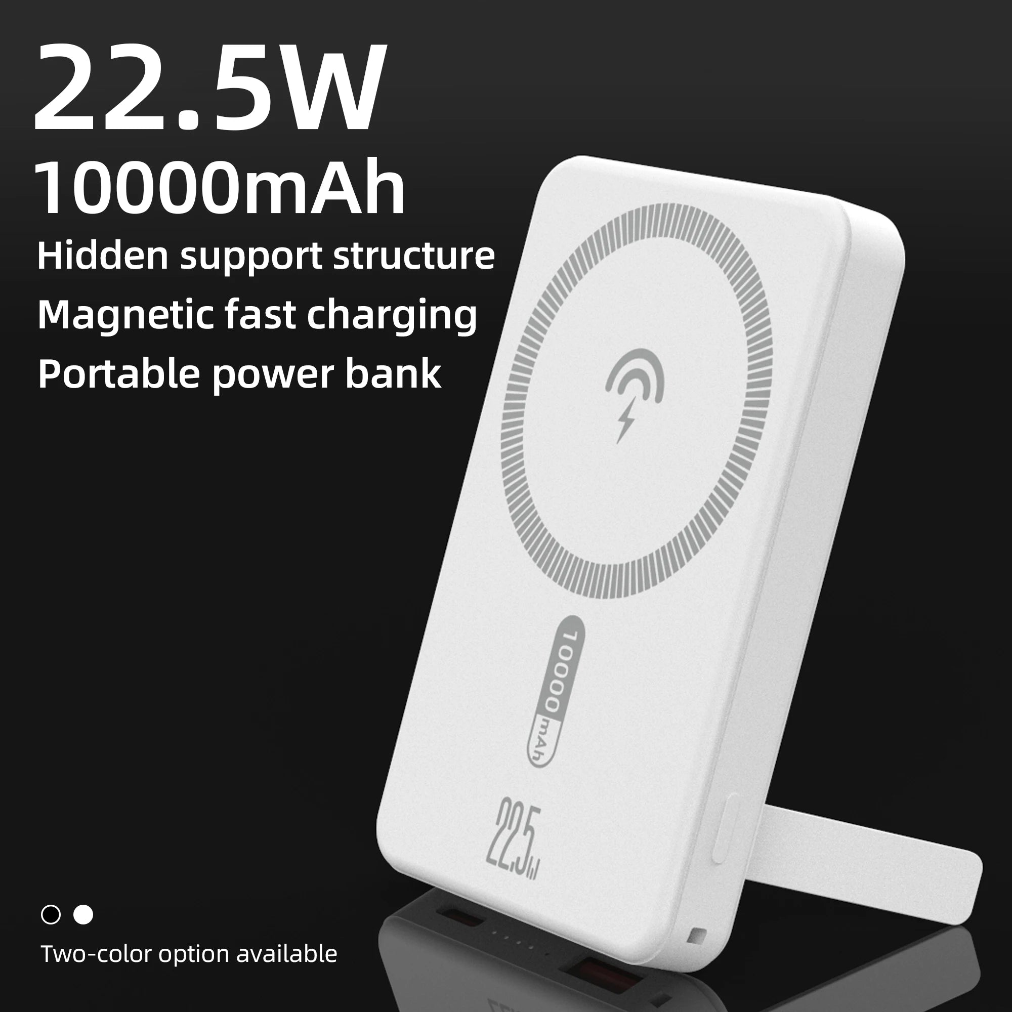 Magnetic PowerBank Fast Charging 10000mAh Power Bank 22.5W Portable Wireless Charger Batteries For iPhone 16 15 Huawei Xiaomi