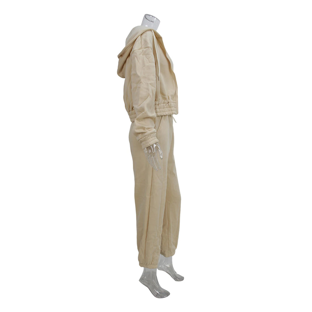 3 Piece Sweatsuits Set for Women Fleece Zip Up Hoodie Sweatshirt Tank Top Jogger Sweatpants Set Fall Casual Tracksuit Outfits