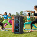 For JBL Partybox 720 Portable Speaker Dust Case with Mic Pocket Padded Speaker Protective Cover Wear-Resist Speakers Accessories
