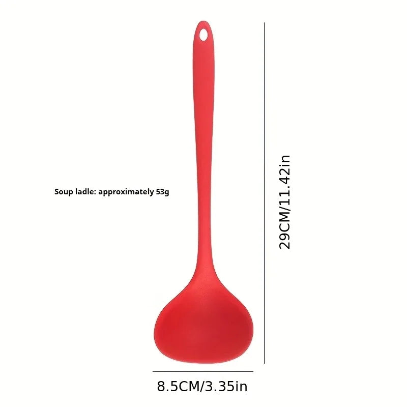1/4/8Pcs Silicone Cooking Utensils Set, Kitchen Utensils Set for Non-stick Cookware, Dishwasher Safe Kitchen Gadgets Tools