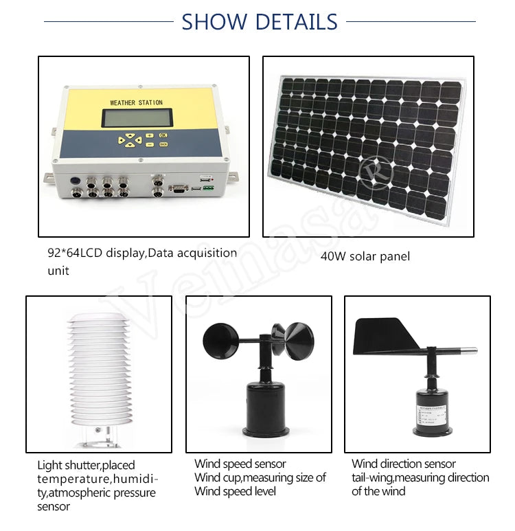 Wifi Small Agricultural Meteorological Stations Weather Station