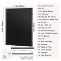 SucceBuy Jersey Display / Sports Card Display Frame Case, Large Lockable Sport Shadow Box, 98% UV Protection PC Glass & Hangers
