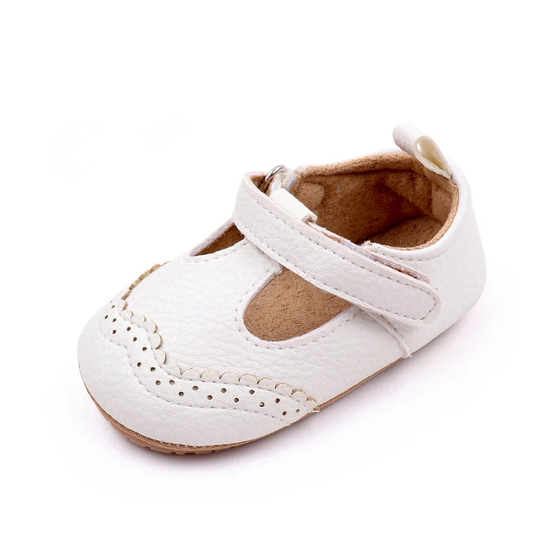 Baby Girl Sandal for Spring and Autumn 0-9-18 Months 11cm/12cm/13cm soft PU and TPR Anti-slip Hollow Breathable 2023 New Fashion