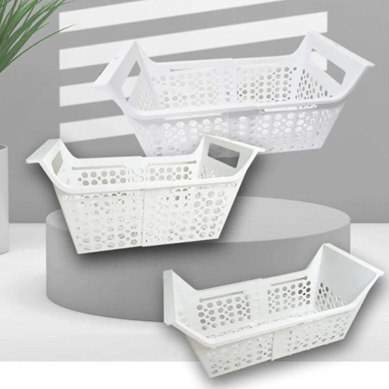 Kitchen Freezer Organizer Basket Odorless Heavy Load Rack for Chest Freezer Space Saving Storage Solution withMulti-layer Design