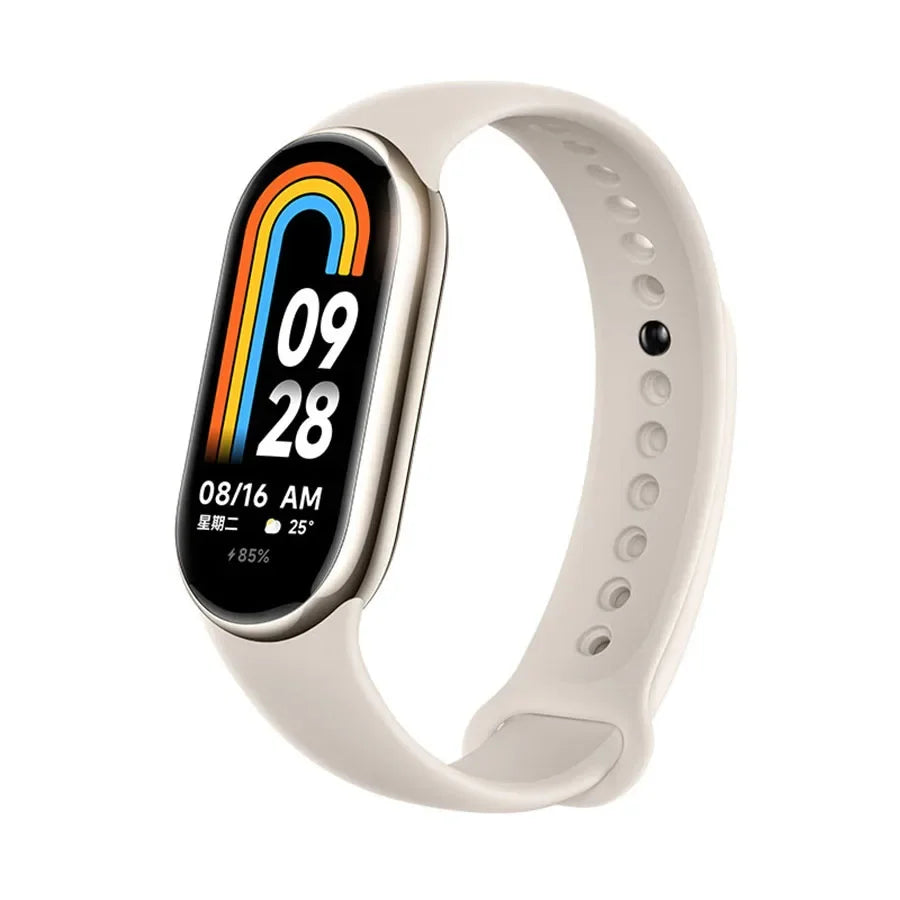 Silicone Wristbands for Xiaomi Band 8/9/10 | High-Quality, Smooth Texture, Sporty Style with Deployant Clasp