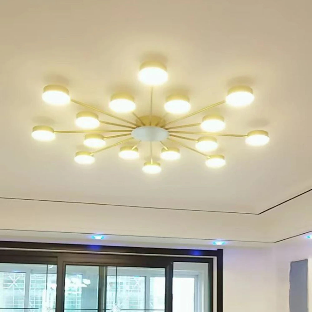 Nordic LED Ceiling Indoor Lighting Home Lamps Living Room Dining Bedroom Cloakroom Decoration Chandelier Lights Modern Wall Lamp
