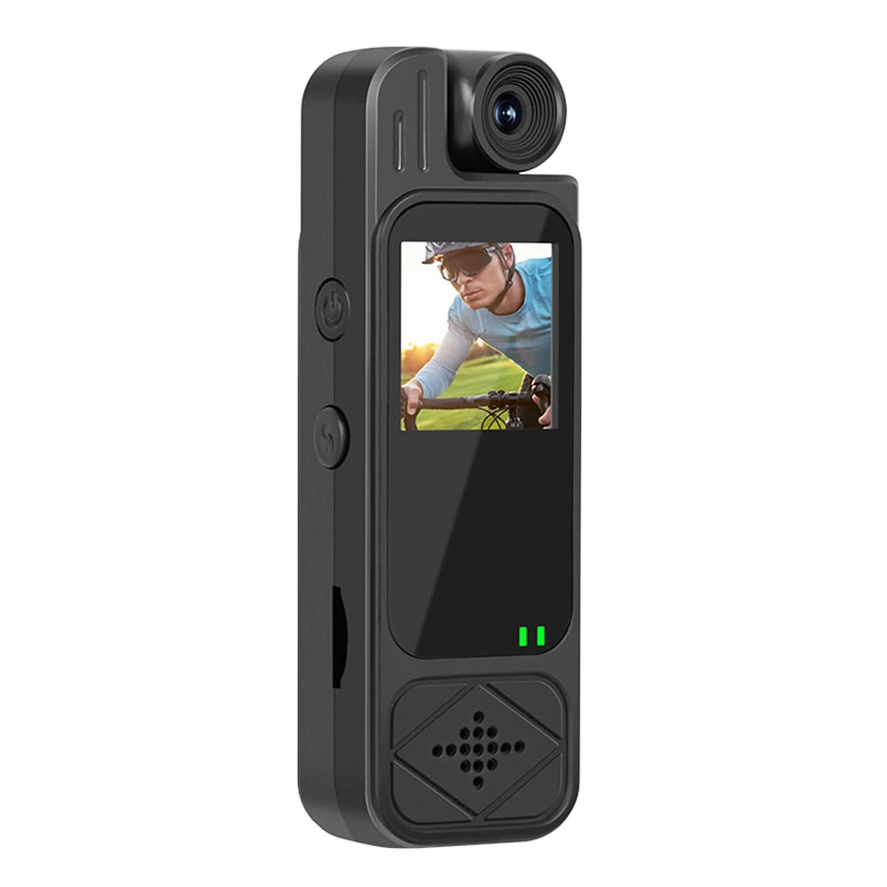 Mini Body Camera 1080P HD Sports Camera Infrared Night Vision Digital Video Recorder 1.3 Inch Bodycam Police Small Camcorder