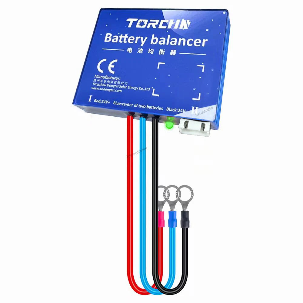 0-10A Digital Display Battery Equalizer 24V 48V 60V 72V 96V LED Voltage Showing Battery Balancer For 2X12V Lifepo4 GEL Battery