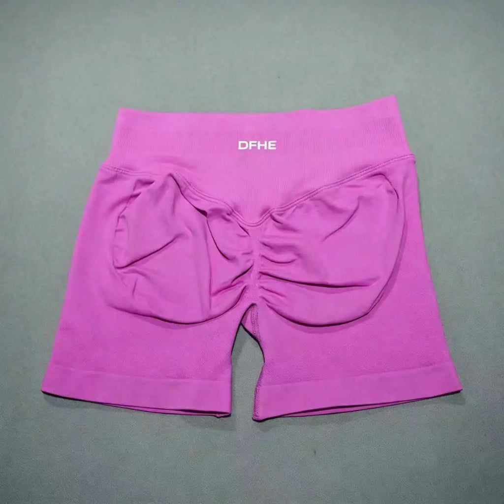 DFHE Camisole Fitness Shorts, High Waisted and Hip Lifting Yoga Shaping Shorts, Breathable Sports Running Fitness Shorts