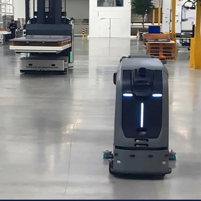 TN70-Pro Unmanned Floor Scrubber  Vacuum and Mop Cleaner Industrial Workshop Commercial Intelligent AI