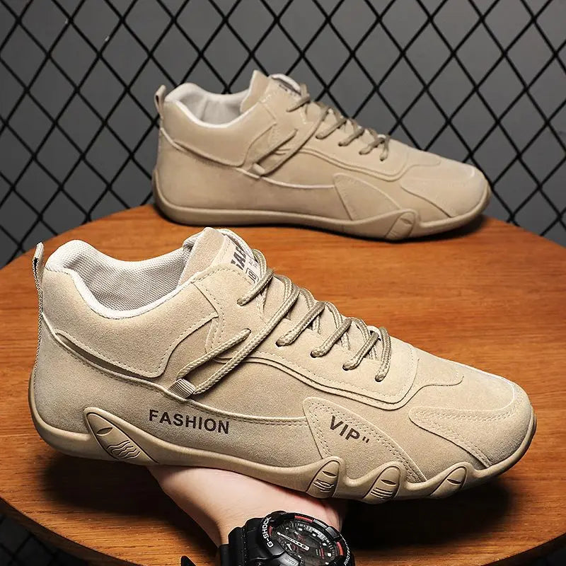 Men's Fleece Lined Safety Shoes Sporty Casual Warm Trendy High Top Work Boots Glued Sole round Toe Rubber Bottom Shoes