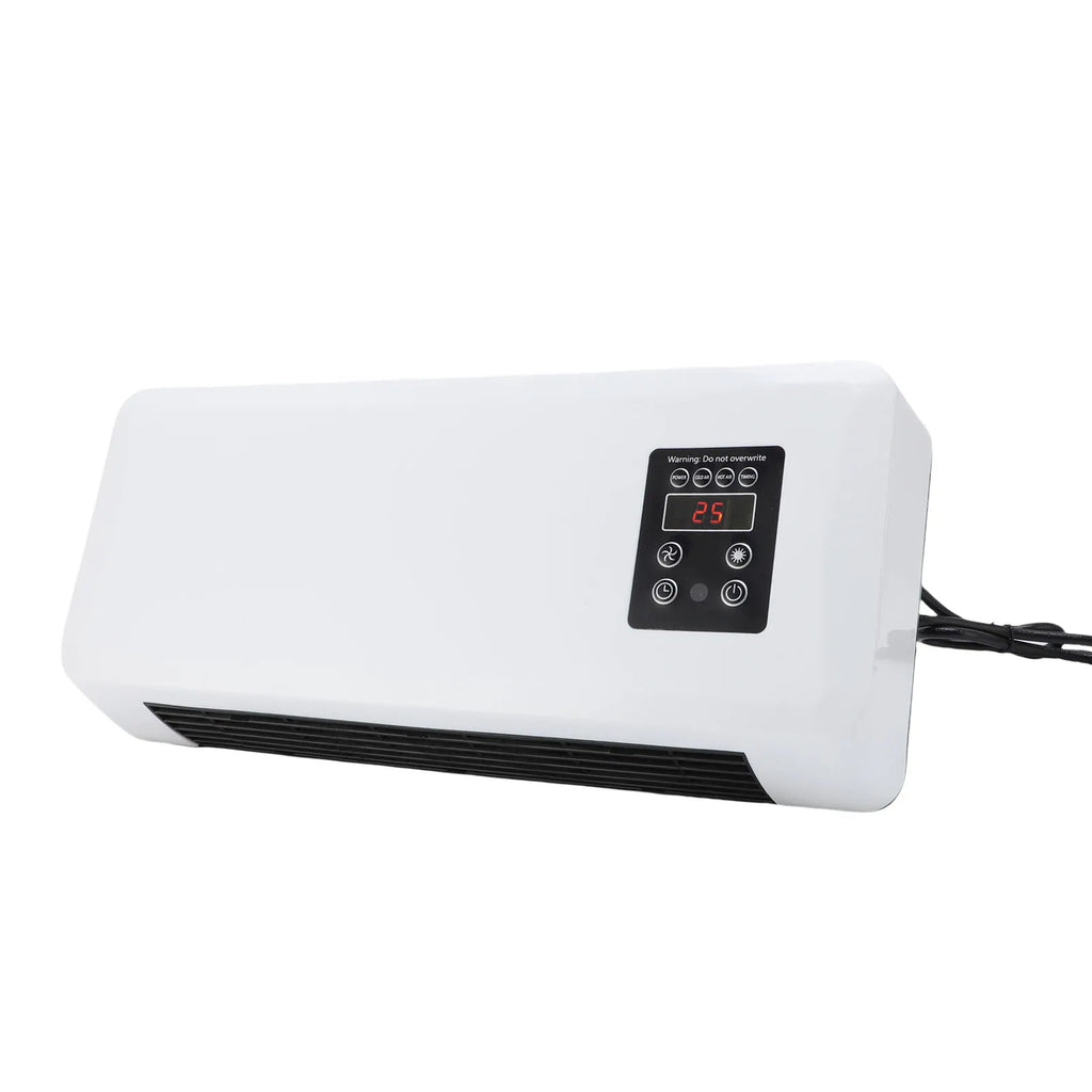Wall Hanging Heater Cooler Space Saving Efficient Low Noise Wall Mounted Air Conditioner Portable Versatile for Bathroom