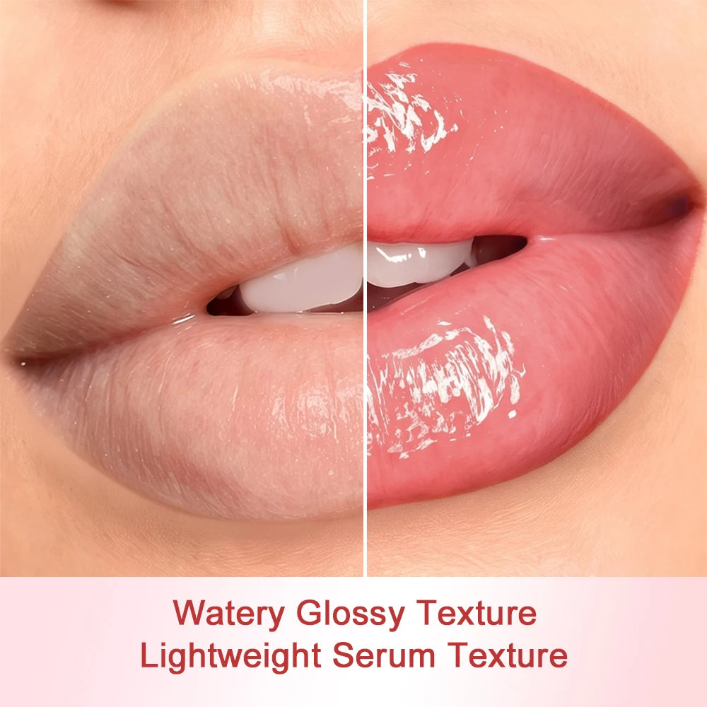 Moisturizing Lip Lotion Essence Volumizing Lip Glaze Women's Moisturizing and Moisturizing Natural Lip Gloss Hydrating Lip Gloss