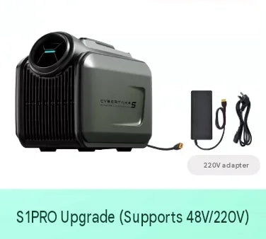 5100 BTU Cooling & 6100 BTU Heating Portable Camping Air Conditioner - 8H Runtime on 1kWh, 4 Modes 3 Speeds
