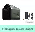 5100 BTU Cooling & 6100 BTU Heating Portable Camping Air Conditioner - 8H Runtime on 1kWh, 4 Modes 3 Speeds