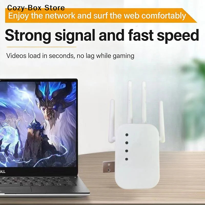 [ZY]WALRAM 300Mbps Wireless WiFi Repeater 2.4G Signal Router 802.11N Long Range Wireless WiFi Extender Amplifier WIFI Booster