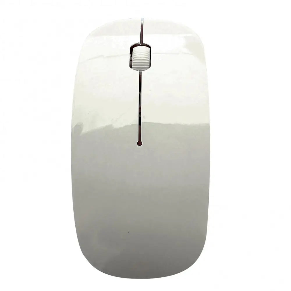 Portable Creative Mini Ultra Slim Cute Wireless Bluetooth Mouse 2.4G Receiver Laptop Gaming Mice PC 1000dpi Computer Accessories