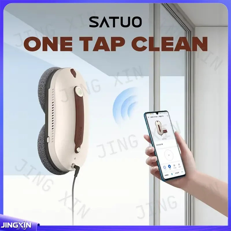 for Home Appliance Cleaning Machine Fully Automatic Electric Window Cleaning Robot Cleaner Smart Glass Washing Device