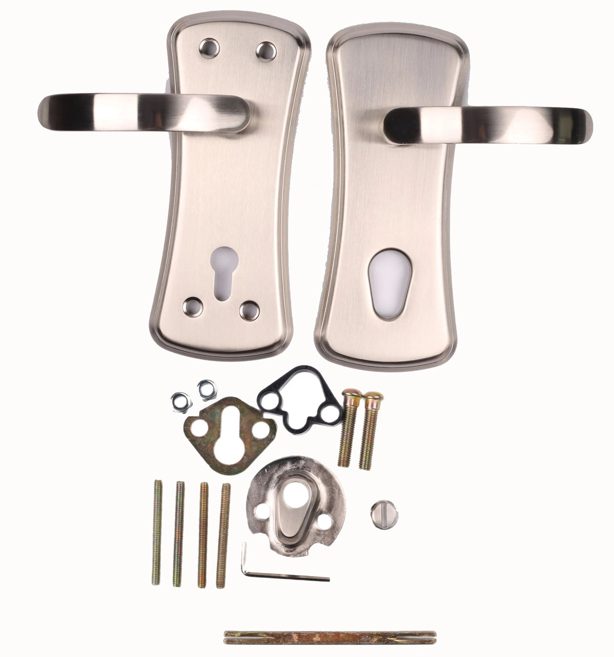 High Security Stainless Steel Israeli Lock and Handle with Four-way Locking box Design - 9065 lock body