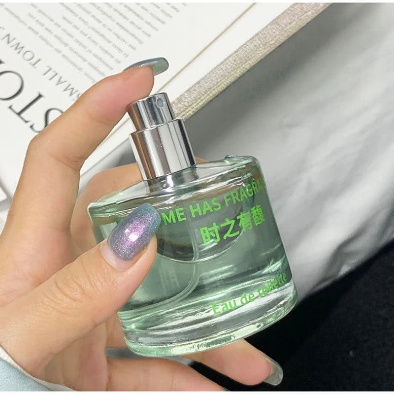 Citrus Peach Fruity Perfume Spray,Clean Fresh Women Scent,Orange Blossom/Lily/Iris/Vetiver/Lemon/Musk Light Fragrance Mist
