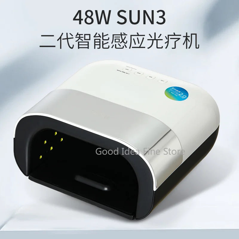 UV LED Cordless Manicure Lamp, UV Lamp for Gel Nail 4 Smart Toe and Nail Timer and Sensor Manicures with Settings