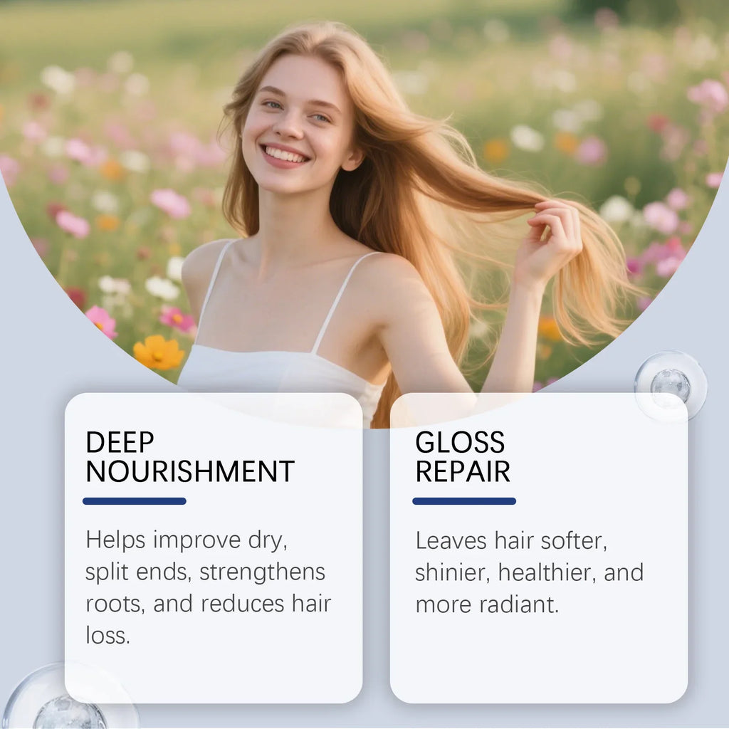 GHK‑Cu Copper Peptide Hair Care Spray 60ML Hair Regenerative Treatment Deep Nourish Moisturizer Strengthen Hair Roots Non‑Greasy