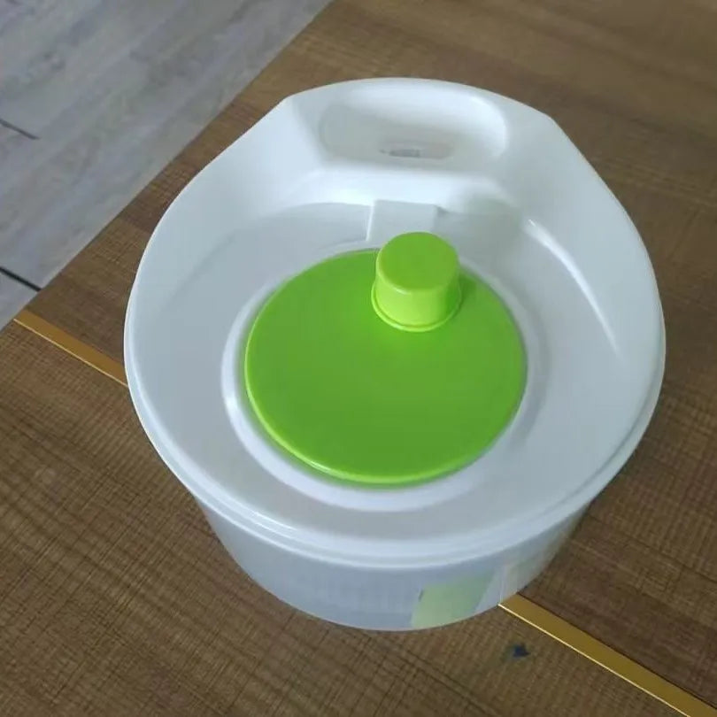 Lettuce Drain Basket  Multifunctional Household Manual Vegetable Dehydrator - Salad Spinner with Fruit,  Home Kitchen Gadgets