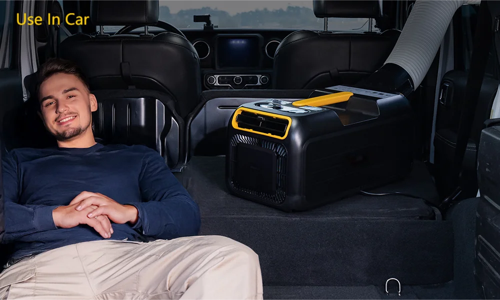 Model Functional Portable 4800btu Cooling Only Air Conditioner With Sleep Mode Durable Quality For Car & RV Use