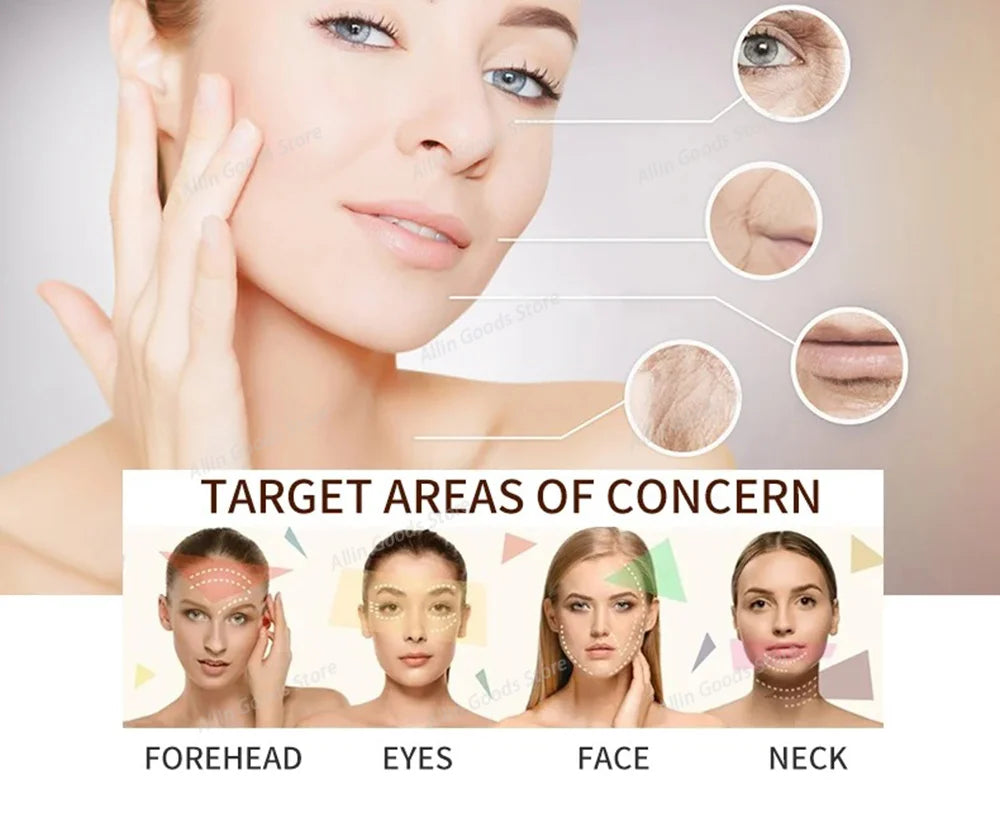 High Frequency Facial Lifting Machine RF Beauty Instrument for Face and Eyes Lifting Skin Tightening Beauty Care Gift for Women