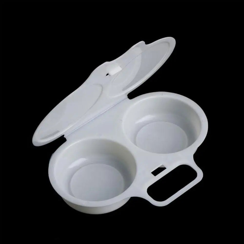 Food Grades Plastic Microwave Cooking Eggs Steamer Tool Egg Kitchen Convenient Egg Cooking Mold Kitchen Gadgets Poacher Fri U9A9