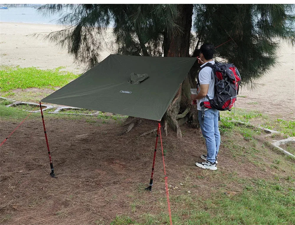 Airy 1 Mesh Tent Trekking Pole Tent Lightweight Solo Tent Camping Tarp Tent Hiking backpacking Single One Person Tent Shelter