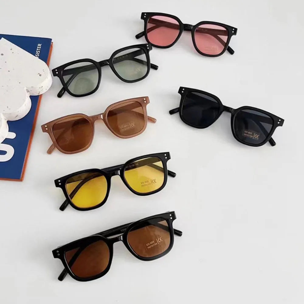 Sun Glasses Cute Children Sunglasses Fashion Glasses Uv400 Square Sunglasses For Kids Fashion Outdoor Activities Children