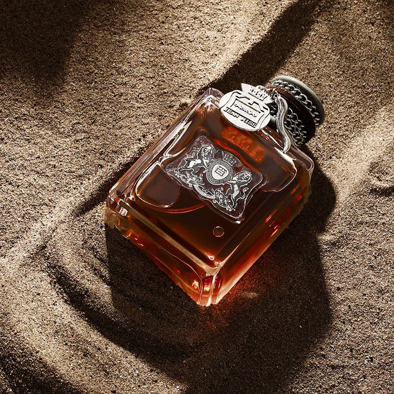 Russian Popular Sandalwood Men's Perfume,luxury Wild Captivating Leather And Cedarwood Notes Perfume,with Amber/musk/ebony Woody