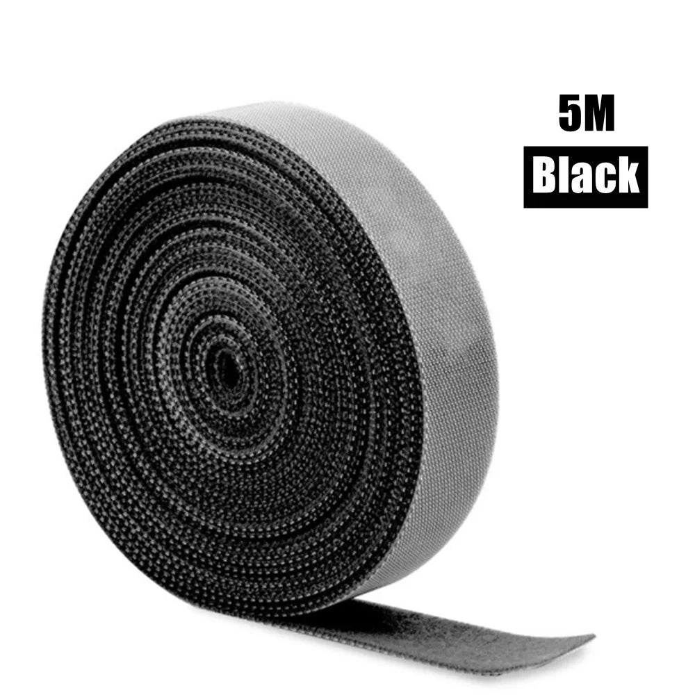 Nylon Magic Cable Organizer Winder Management Free Cut Ties Mouse earphone Cord Charge Cable Data Line Protector Tie Magic Tape