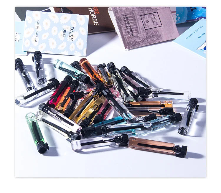 Brand 10PCS Random Style Pheromone 2ml Perfume Sample Women Perfume Atomizer Men Long Lasting Fragrance Pheromone Dating Gift