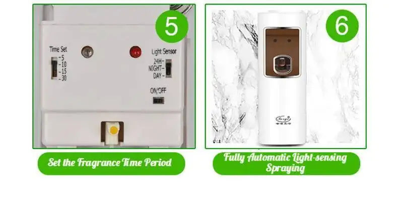Electric Air Freshener For Hotels Aromatic Home Aroma Diffuser Fragrance  Toilet Office Perfume Sprayer Hotel Fragrance Diffuser