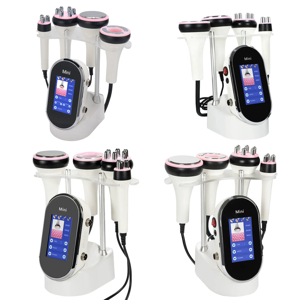 40K 4-in-1 Cavitation Ultrasonic Beauty Machine Body Care Massage Device for Home and Spa Use