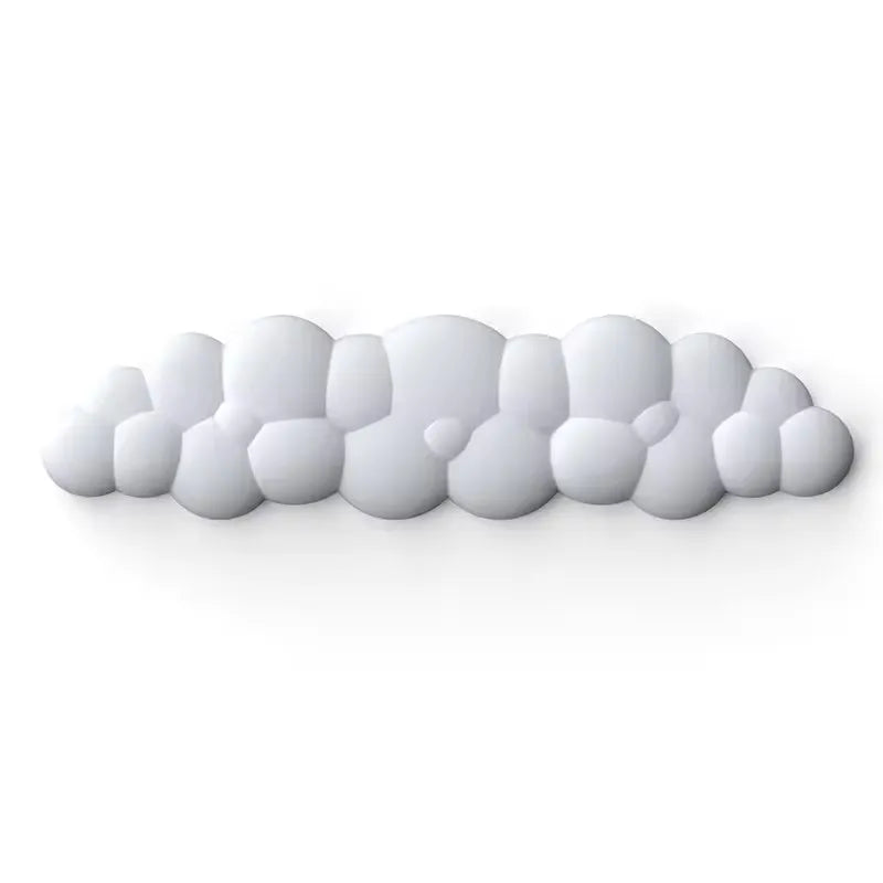Cloud Shape Wrist Rest Pad Soft PU Material Memory Foam Anti-Slip Desktop Office Gamer Mouse Wrist Rest Pad