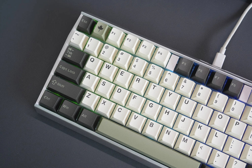 GMK olive 163 key ABS two-color molding keycap cherry height keycaps