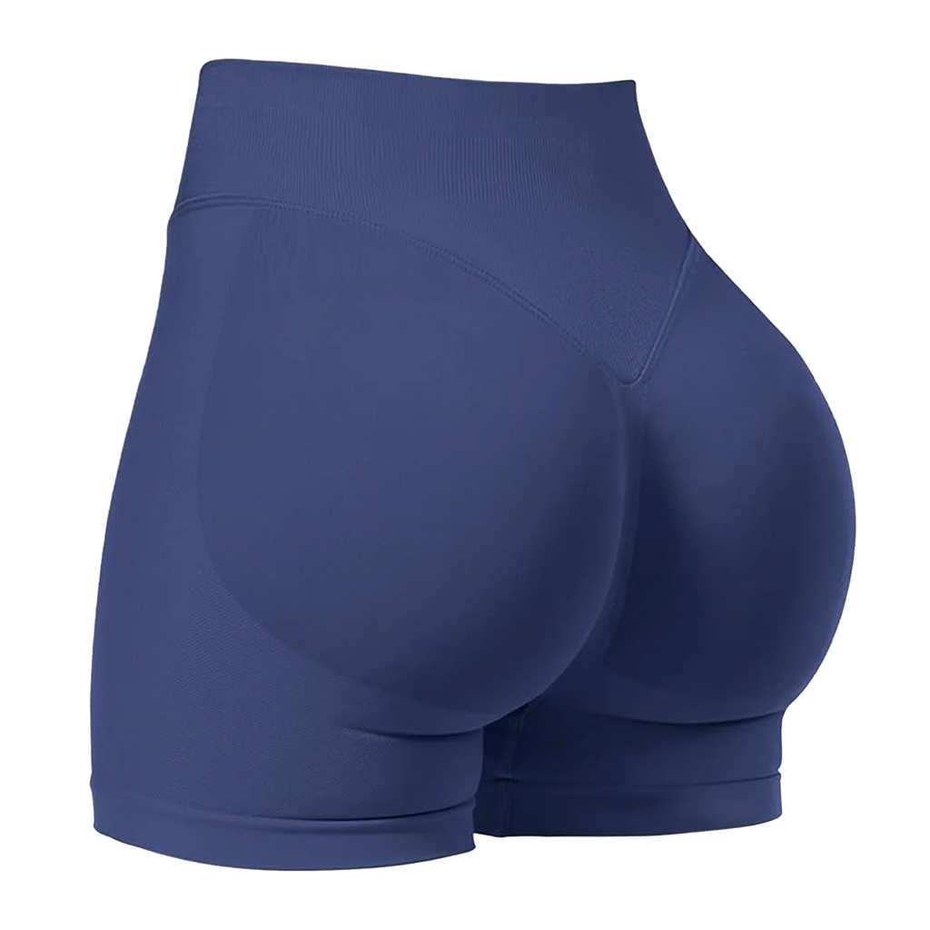 ZHEJIN Seamless Women Yoga Shorts High Waist Workout Gym Shorts Scrunch Butt Lift Biker Shorts Tummy Control Push Up Fitness
