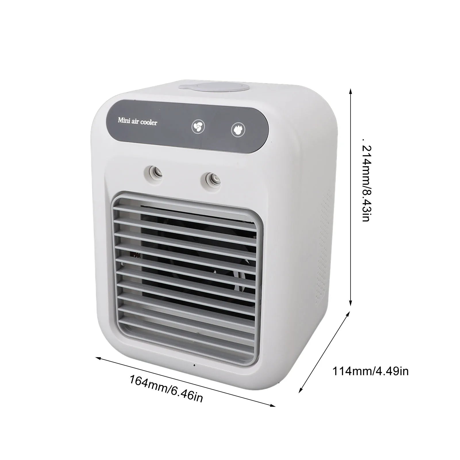 Portable Air Conditioner Small Air Cooler Efficient Cooling 500ml Water  Professional Energy Saving for Office for Camping