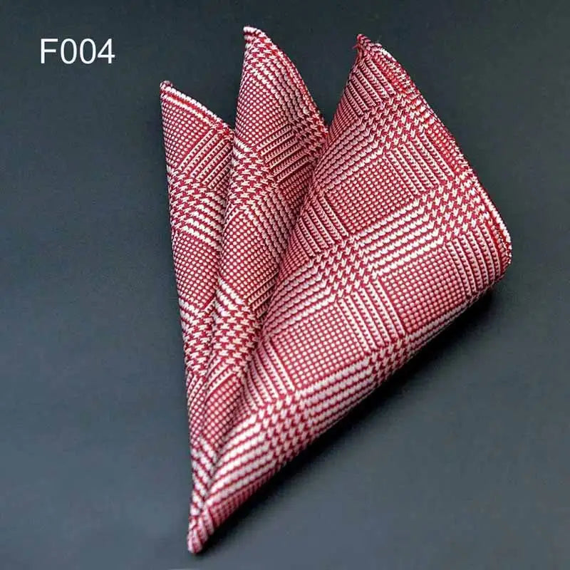 41 Colors Men's Handkerchief Plaid Dot Paisley Hankies Hanky Business Pocket Square Chest Towel 25*25CM