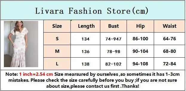 Organza Floral Printed Maxi Dress Women V Neck High Split Puff Sleeve Waist Cinching Ruffle Long Dresses Vacation Summer Outfits