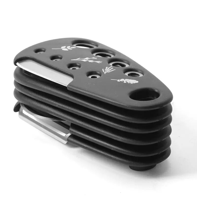 A36T-Kitchen Gadgets Set, Space Saving, Cheese Grater, Bottle Opener, Fruit Vegetable Peeler, Pizza Cutter, Garlic Grinder
