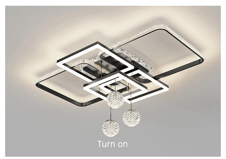 Modern Minimalist Living Room Pendant Light, Atmospheric New Living Room Ceiling Light, Modern Light Luxury Decorative Light