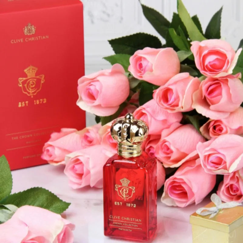 Clive Christian Unisex Perfume 50ml Long Lasting Blonde Amber Fresh Fragrance Jasmine Rose Sandalwood Amber Musk Elegant Scent