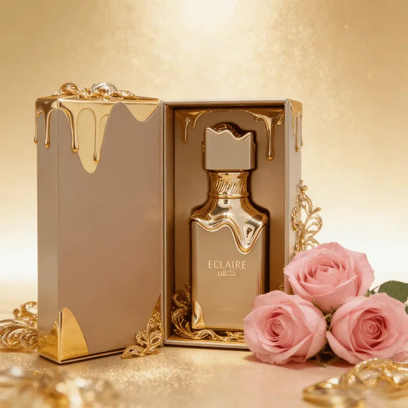 Lattafa Eclaire Eau De Parfum for Women 100ml 3.4oz Long Lasting Exquisite Regal Arabian Perfume Luxury Valentine Gift Women Fragrance Spray